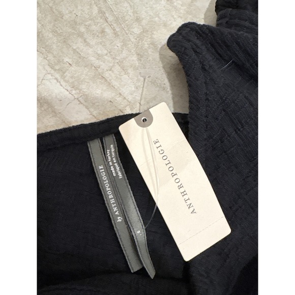 By Anthropologie Ruffled One-Shoulder Top Size Small NWT - Picture 4 of 8